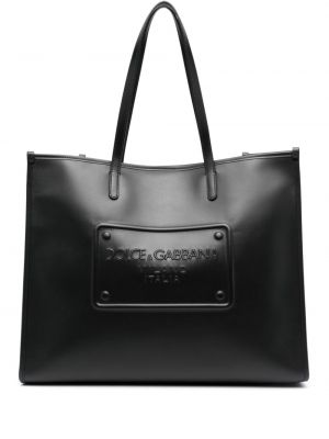 Leder shopper handtasche Dolce & Gabbana