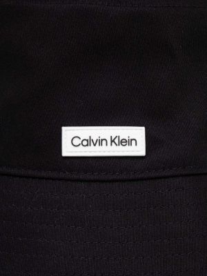 Pamut sapka Calvin Klein fekete