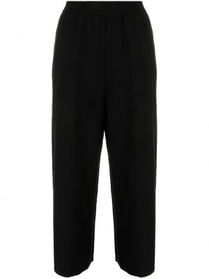 Plisované kalhoty Oyuna černé