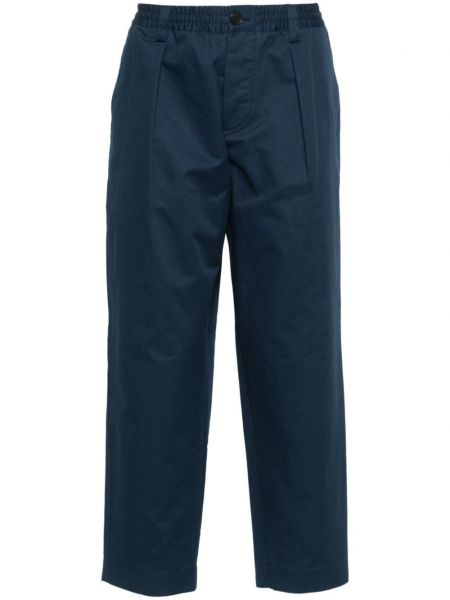 Pantaloni di cotone Marni blu