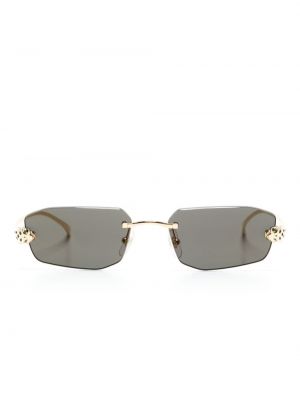 Слънчеви очила Cartier Eyewear златисто