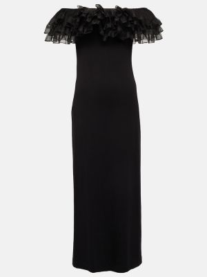 Dlouhé šaty Giambattista Valli čierna