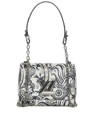 Kvetinová kabelka s potlačou Louis Vuitton Pre-owned