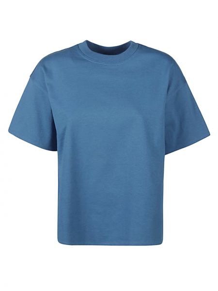 T-shirt di cotone Bottega Veneta blu