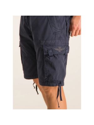 Pantalones cortos Aeronautica Militare azul