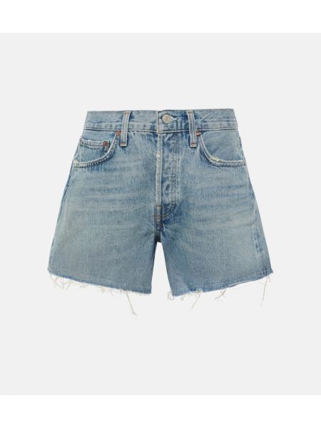 Jeans-shorts Agolde blå