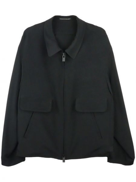Košeľa na zips Yohji Yamamoto čierna
