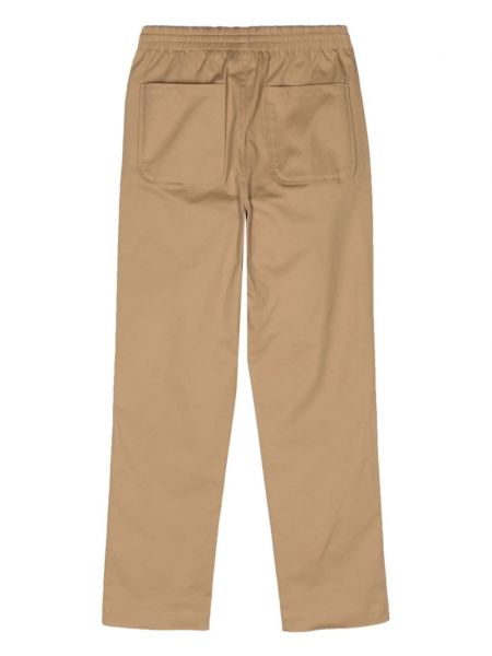 Pantalon taille haute slim Essentiel Antwerp marron