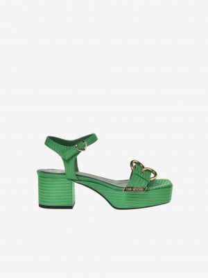 Sandály Love Moschino zelené