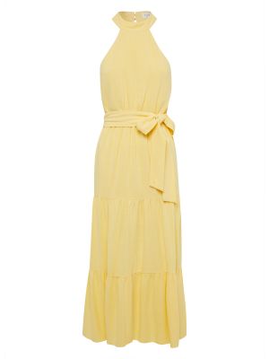 Košeľové šaty Tussah žltá