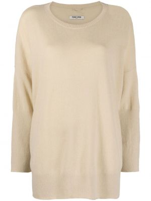 Kašmírový sveter s okrúhlym výstrihom Max & Moi