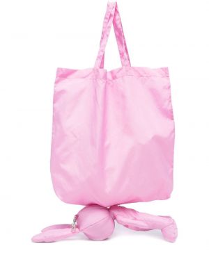 Τσάντα shopper Natasha Zinko ροζ