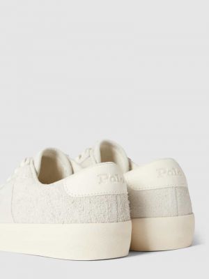 Sneakersy skórzane Polo Ralph Lauren białe