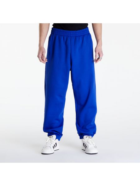Fleece αθλητικό παντελόνι Adidas Performance μπλε
