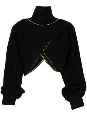 Пуловер Msgm черно