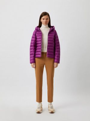 Утепленная демисезонная куртка Emme Marella фиолетовая