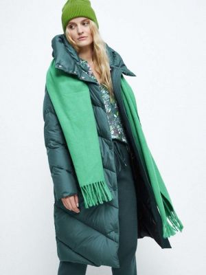 Пуховое пальто Medicine зеленое