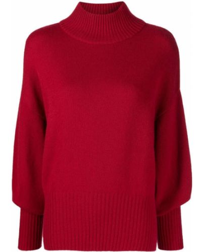 Džemper od kašmira N.peal crvena