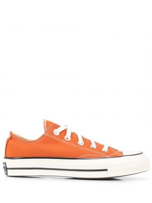 Zapatillas con estampado Converse naranja