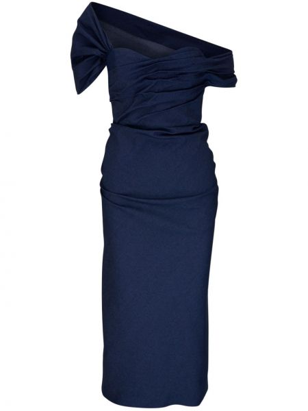 Midi suknele Carolina Herrera mėlyna