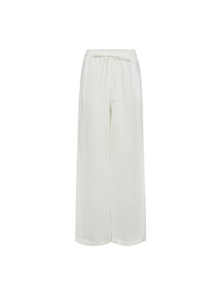 Lniane spodnie Co'couture białe