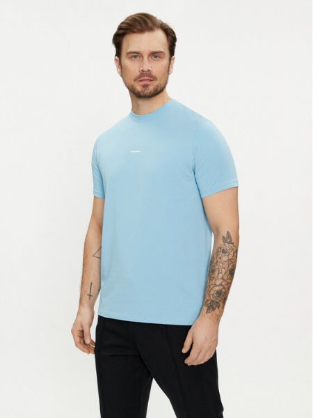 Тениска Karl Lagerfeld синьо