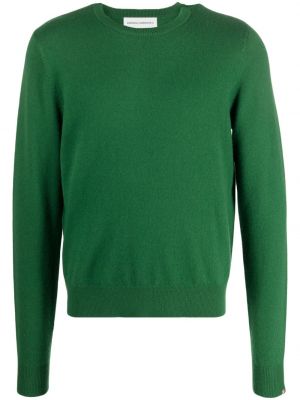 Maglione di cachemire con scollo tondo Extreme Cashmere verde