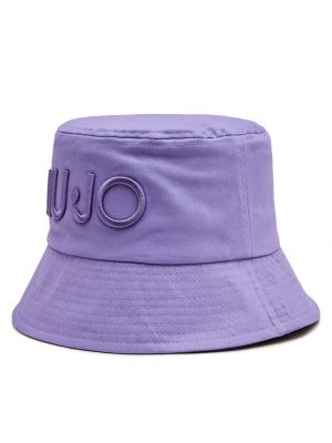 Kýblový klobouk Liu Jo fialový