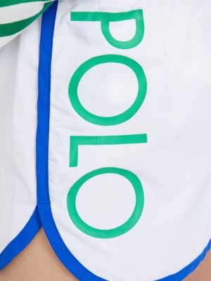 Однотонні шорти Polo Ralph Lauren білі