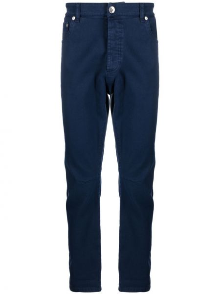 Jeans med normal passform Brunello Cucinelli blå