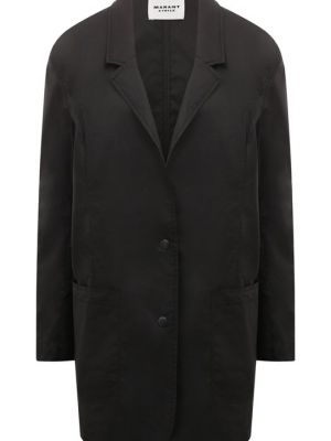 Хлопковый пиджак Isabel Marant черный