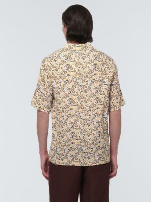 Košulja s cvjetnim printom s printom Nanushka
