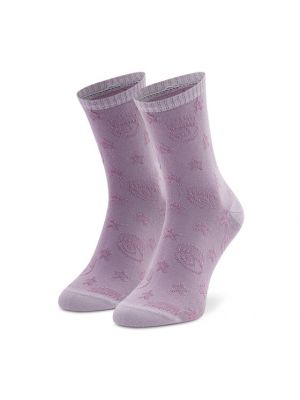 Čarape od tila Chiara Ferragni ljubičasta
