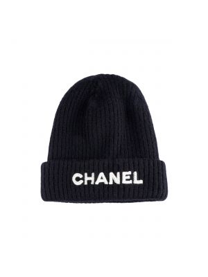 Шапка Chanel черная