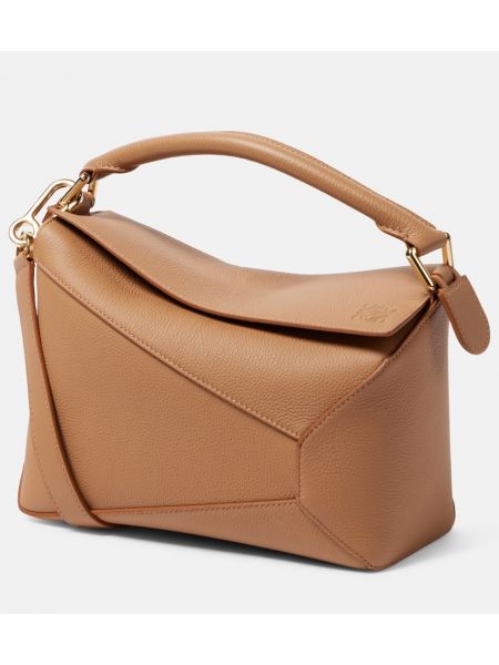 Lær mini bag Loewe brun