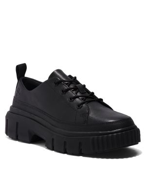 Sneakersy skórzane Timberland czarne