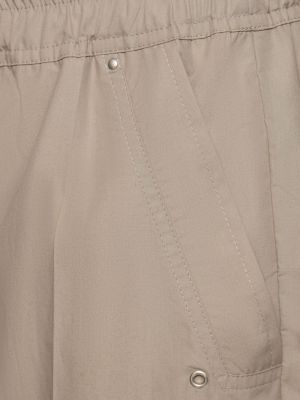 Pantalones con perlas de algodón Rick Owens