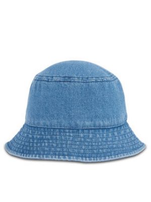 Kýblový klobouk Calvin Klein modrý