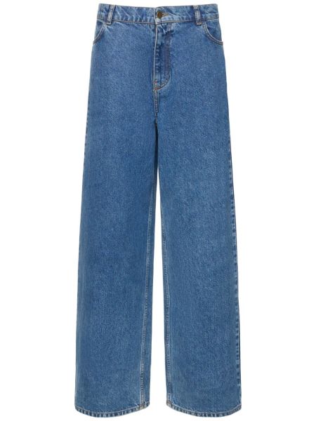 Bomuld lavtaljet jeans Philosophy Di Lorenzo Serafini blå