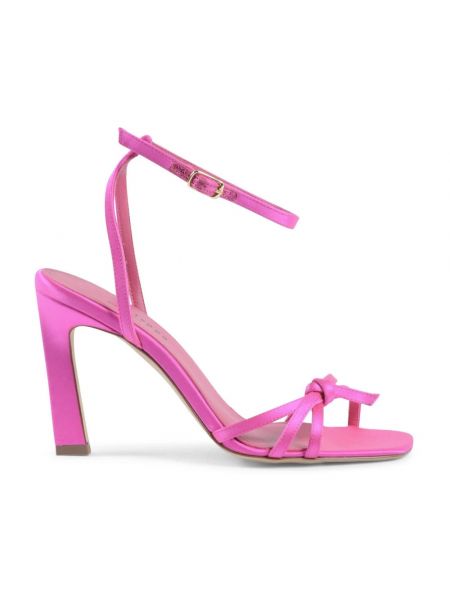 Satin sandale mit absatz mit hohem absatz Dee Ocleppo pink