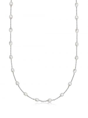 Vėrinys su perlais Astley Clarke sidabrinė