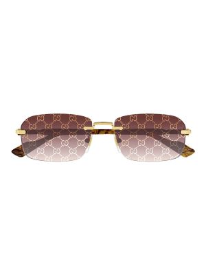 Slnečné okuliare Gucci zlatá
