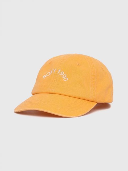 Pamučna kapa Roxy narančasta