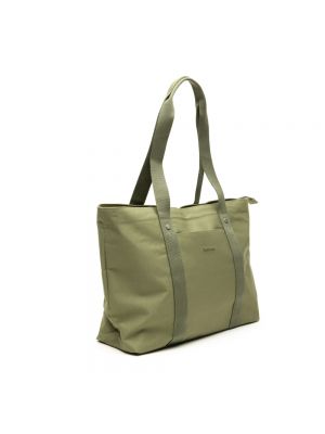 Shopper handtasche mit taschen Barbour grün