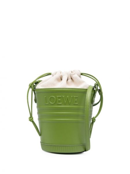 Borsa di pelle Loewe Paula's Ibiza verde