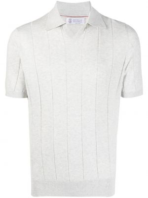 T-shirt Brunello Cucinelli grå