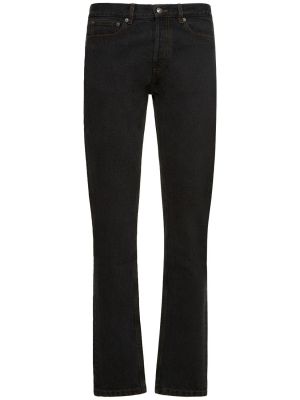 Skinny fit džínsy A.p.c. čierna