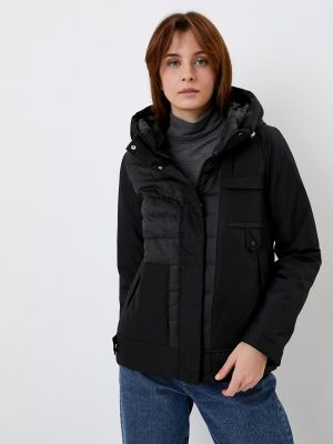 Утепленная демисезонная куртка Winterra черная