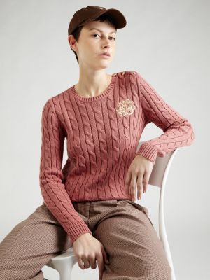 Megztinis Lauren Ralph Lauren rožinė