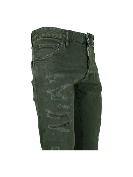 Pantalones slim fit Dsquared2 verde